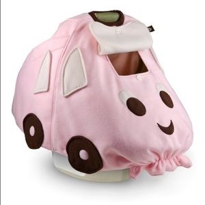 BabbaCo Beep Beep Snuggle Fleece Car Seat Cover